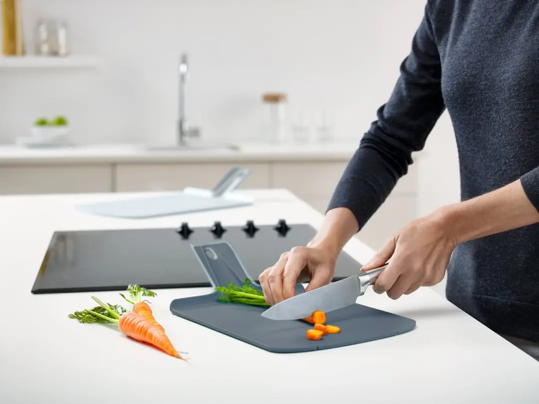 Joseph Joseph Chop2Pot Editions Snijplanken - 2 Stuks - Grijs
