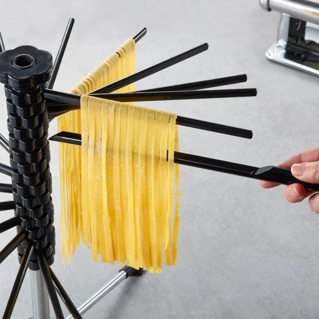 GEFU Diverso Pastadroger Groot - 16 Armen RVS - Zilver