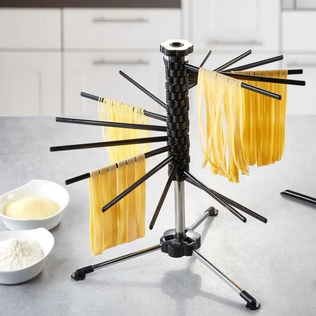 GEFU Diverso Pastadroger Groot - 16 Armen RVS - Zilver - afbeelding 6 van 6