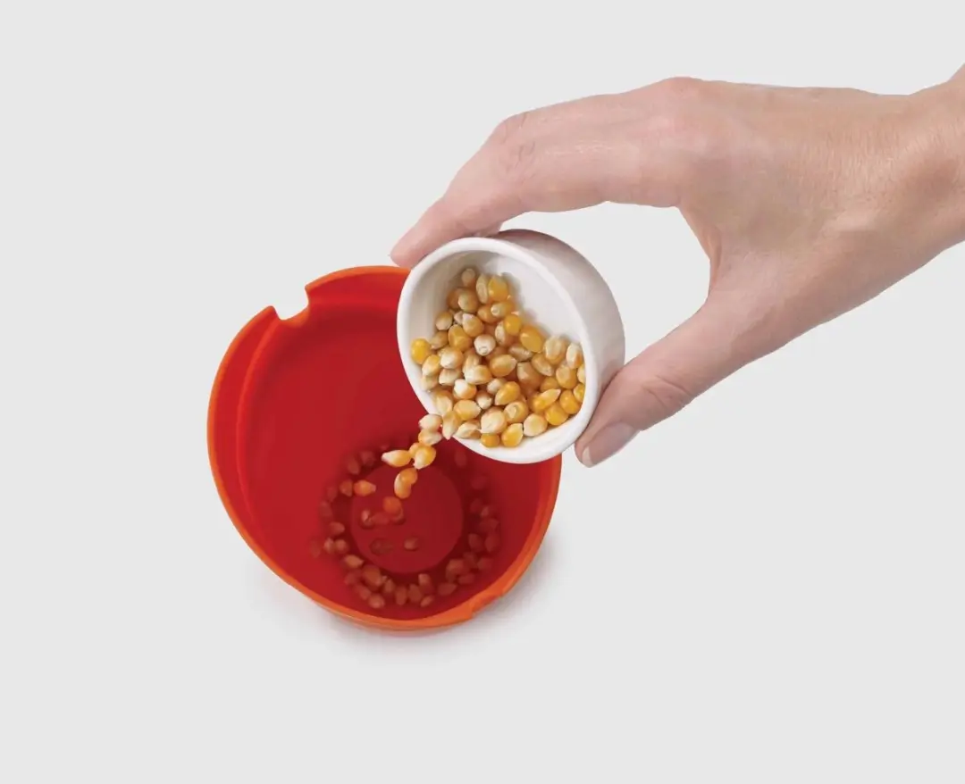 Joseph Joseph M-Cuisine Popcornmakers 2-delige Set - 2x Siliconen Magnetronbekers