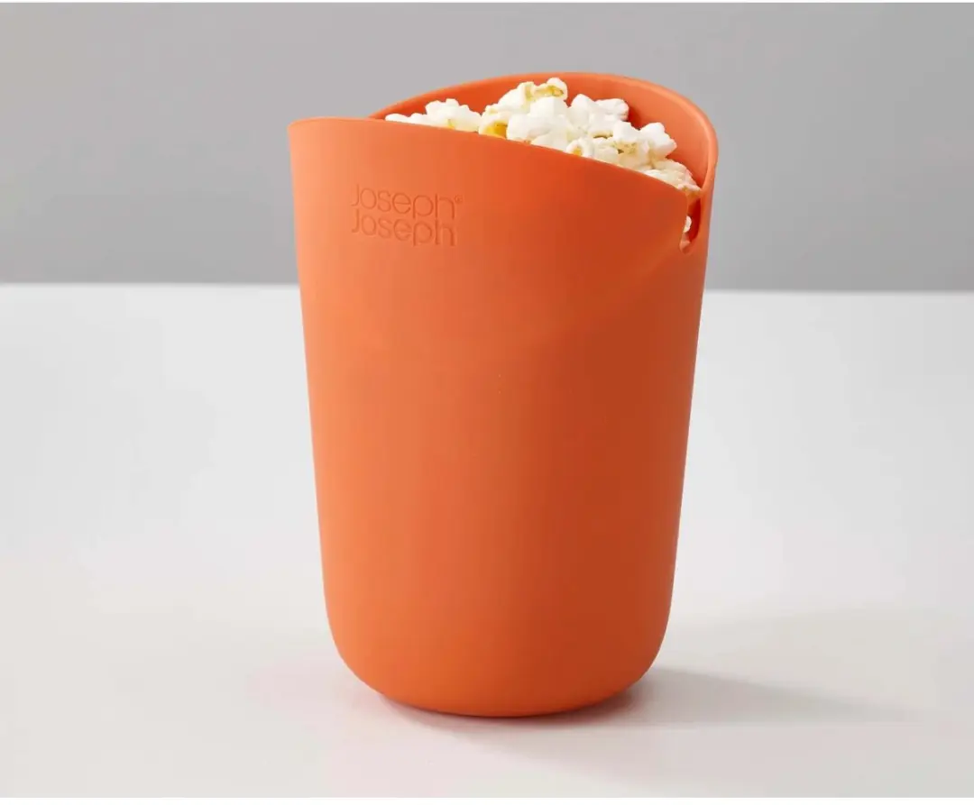 Joseph Joseph M-Cuisine Popcornmakers 2-delige Set - 2x Siliconen Magnetronbekers