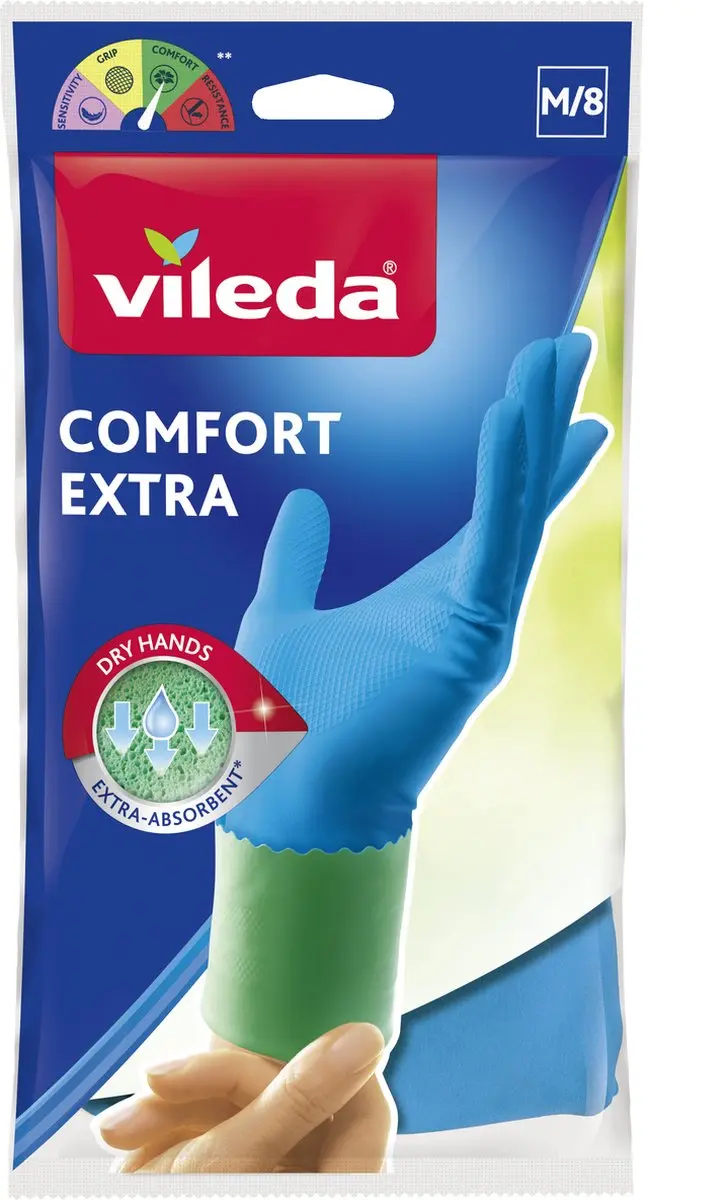 Vileda Comfort Extra M Handschoenen