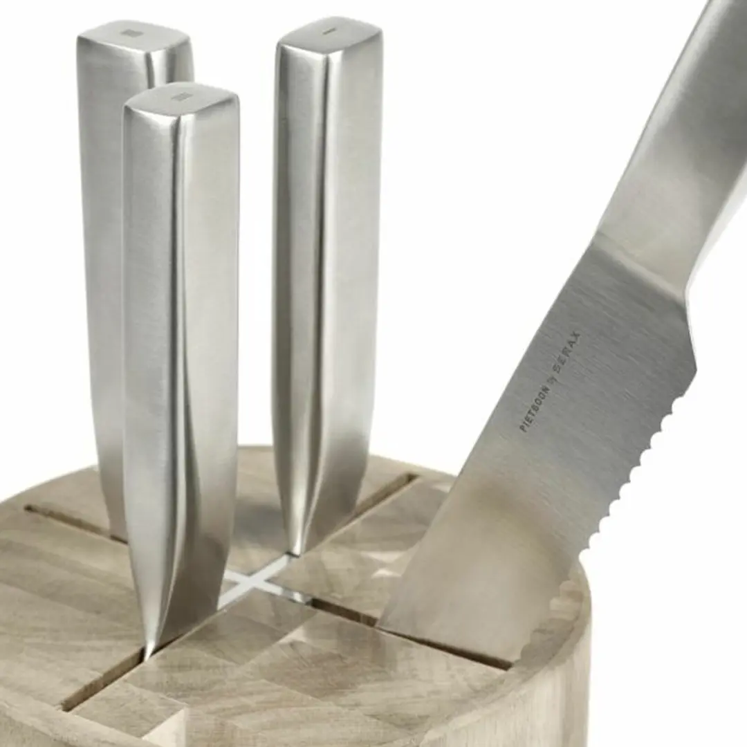 Serax Piet Boon Base Messenset B7919005 - 4 Messen - Naturel - afbeelding 6 van 6