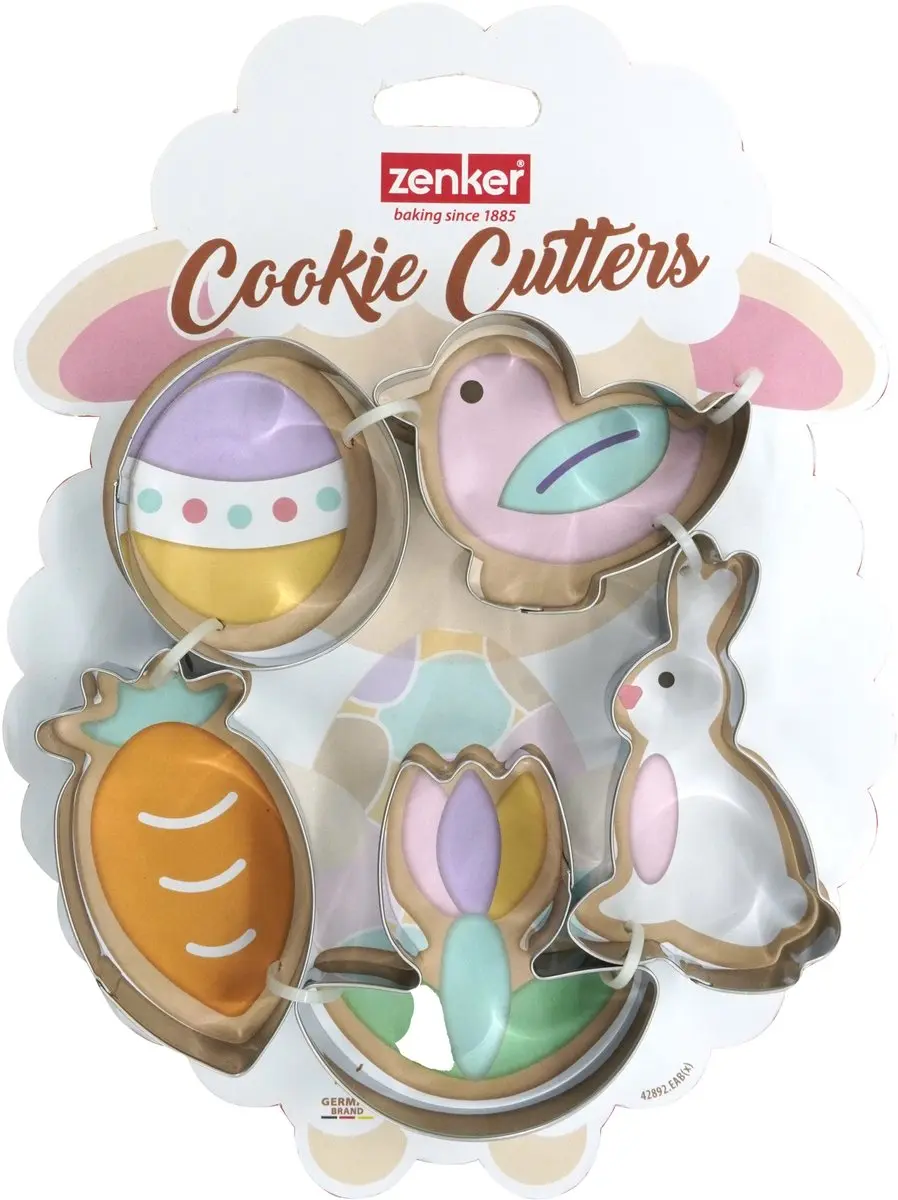 Zenker Paasuitstekers RVS Set