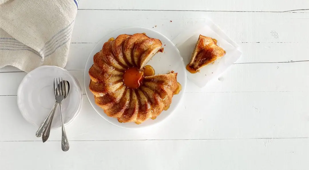 Lékué Bakvorm Savarin 22cm Siliconen - Zwart