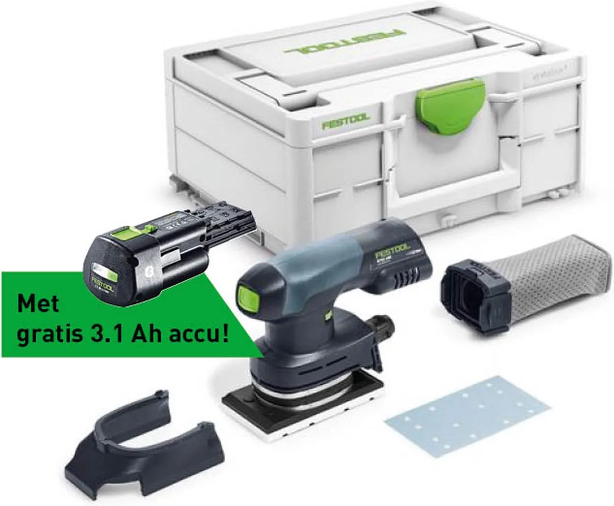 Festool RTSC 400-Basic-Promo Vlakschuurmachine 18V - 20.000 r/min