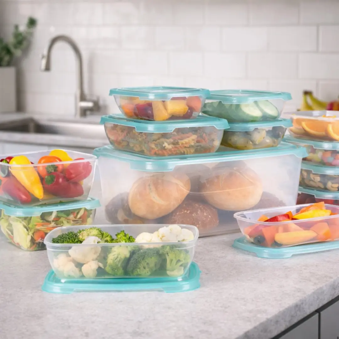 Alpina Vershoudbakjes Set 13 Stuks - 8x500ml/2x1000ml/2x1150ml/6800ml - Blauw