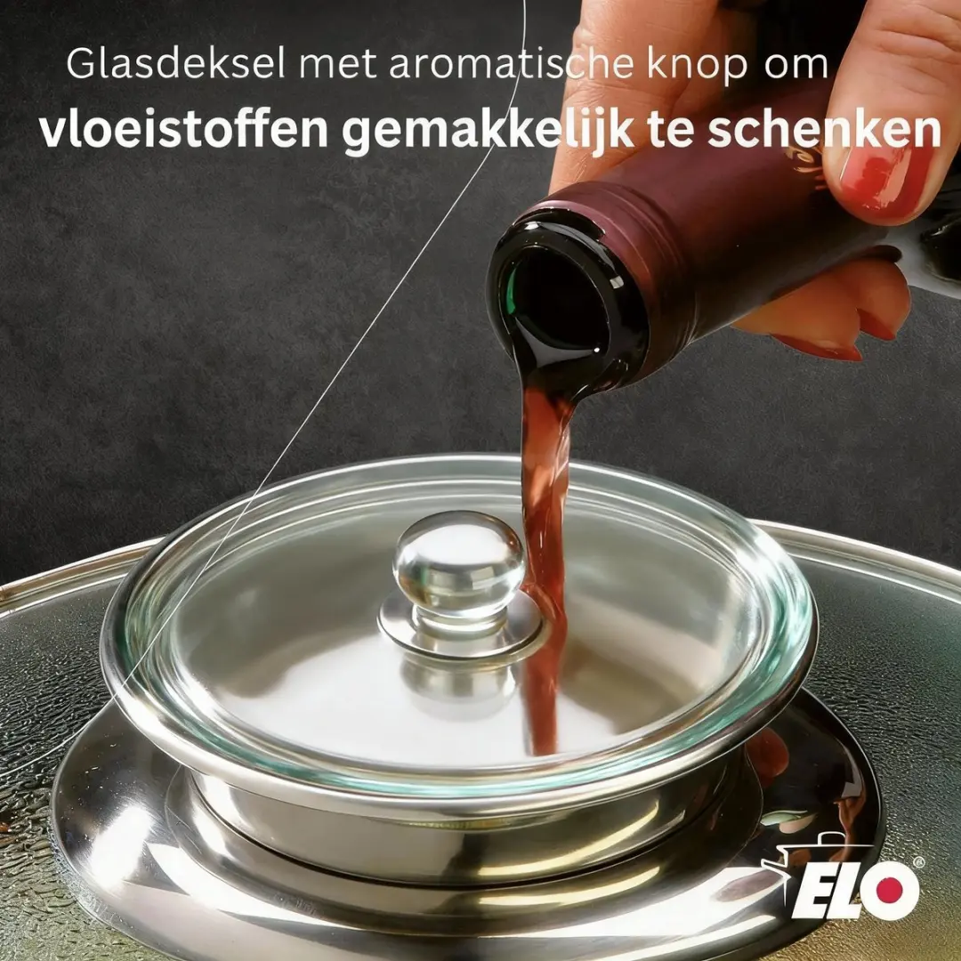Fackelmann Elo Alucast Ovale Braadpan 38x25cm 7L - Zwart - afbeelding 6 van 6