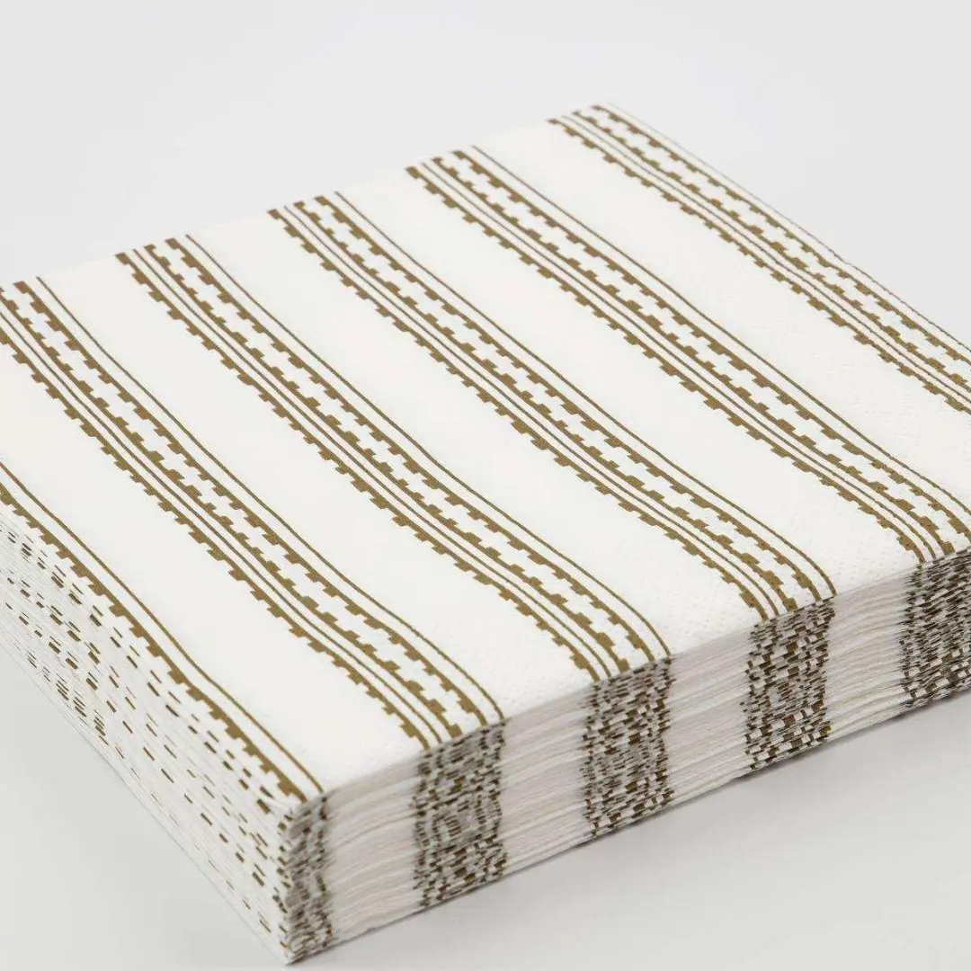 House Doctor Trace Servetten - 40 Stuks - Bruin