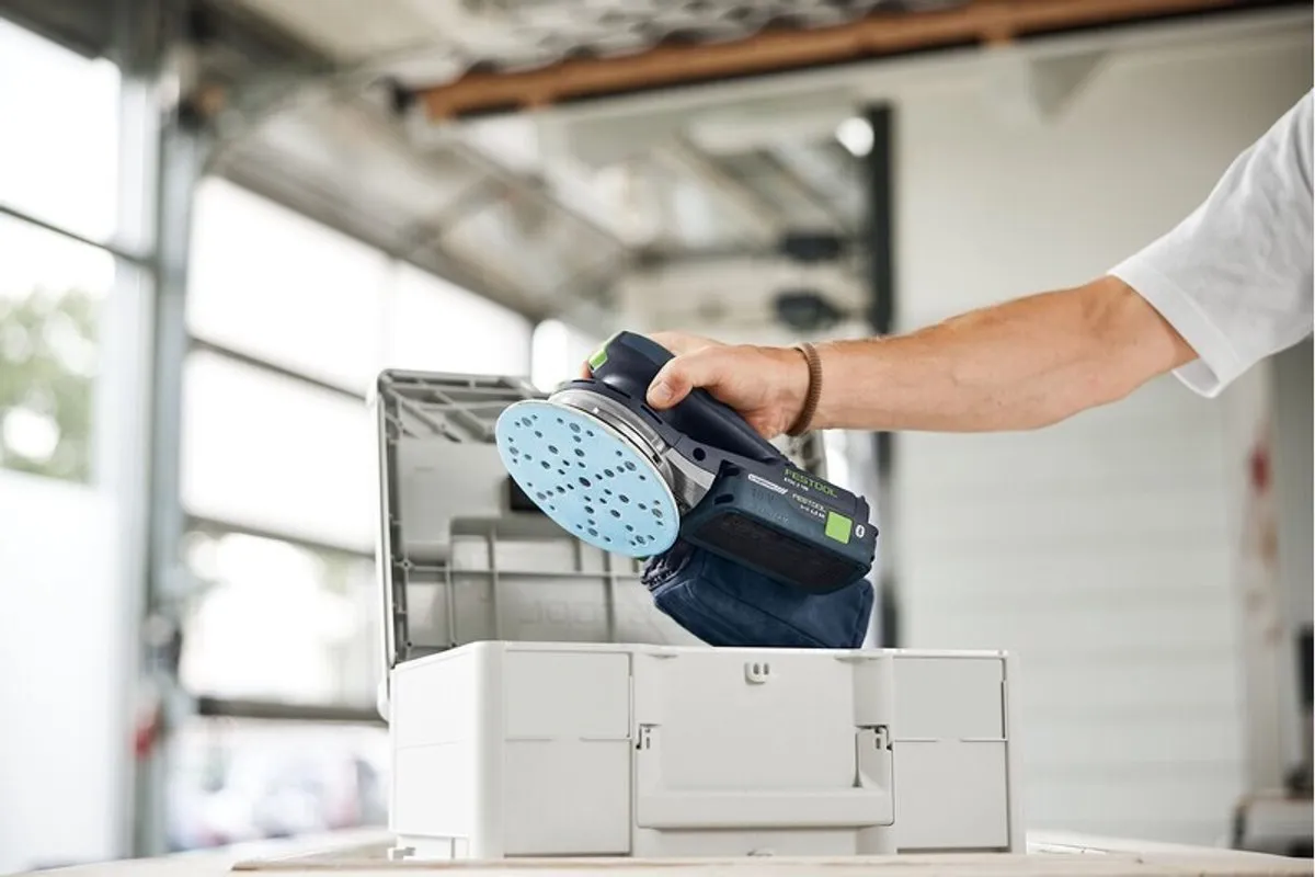 Festool ETSC 2 150 4.0 I-Plus Accu Excenterschuurmachine - 2x Accu