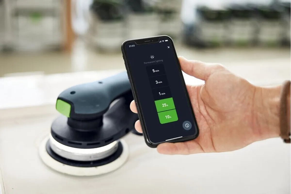 Festool ETSC 2 150 4.0 I-Plus Accu Excenterschuurmachine - 2x Accu