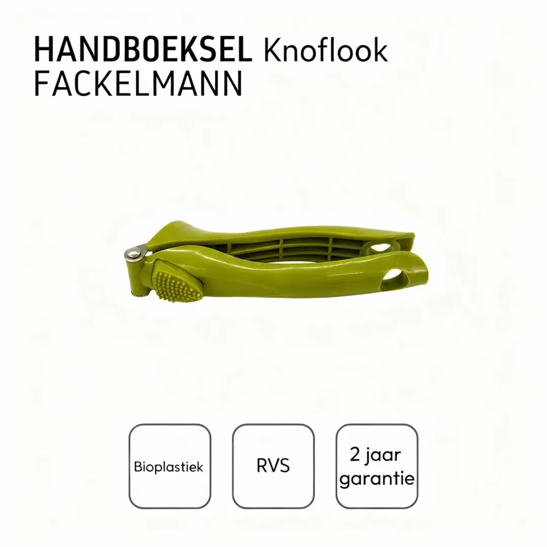 Fackelmann Zero Serie 687072 Handknoflookpers - Groente