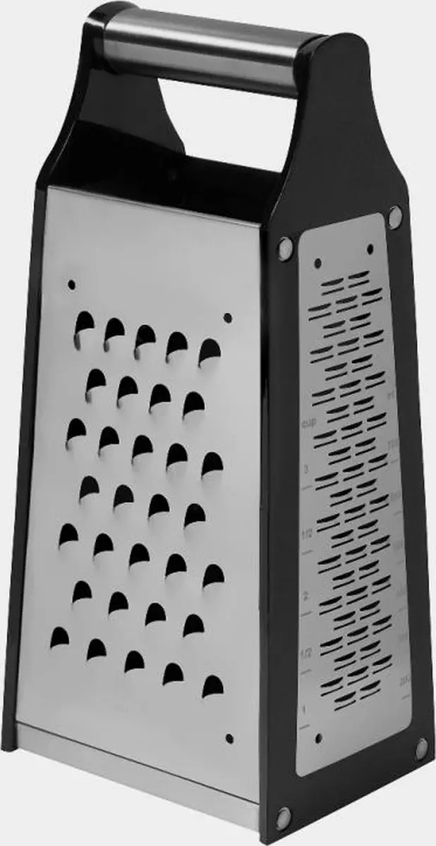 Lurch Razortech Rasp 4-Zijdig - Zilverkleurig/Zwart - MPN 240250