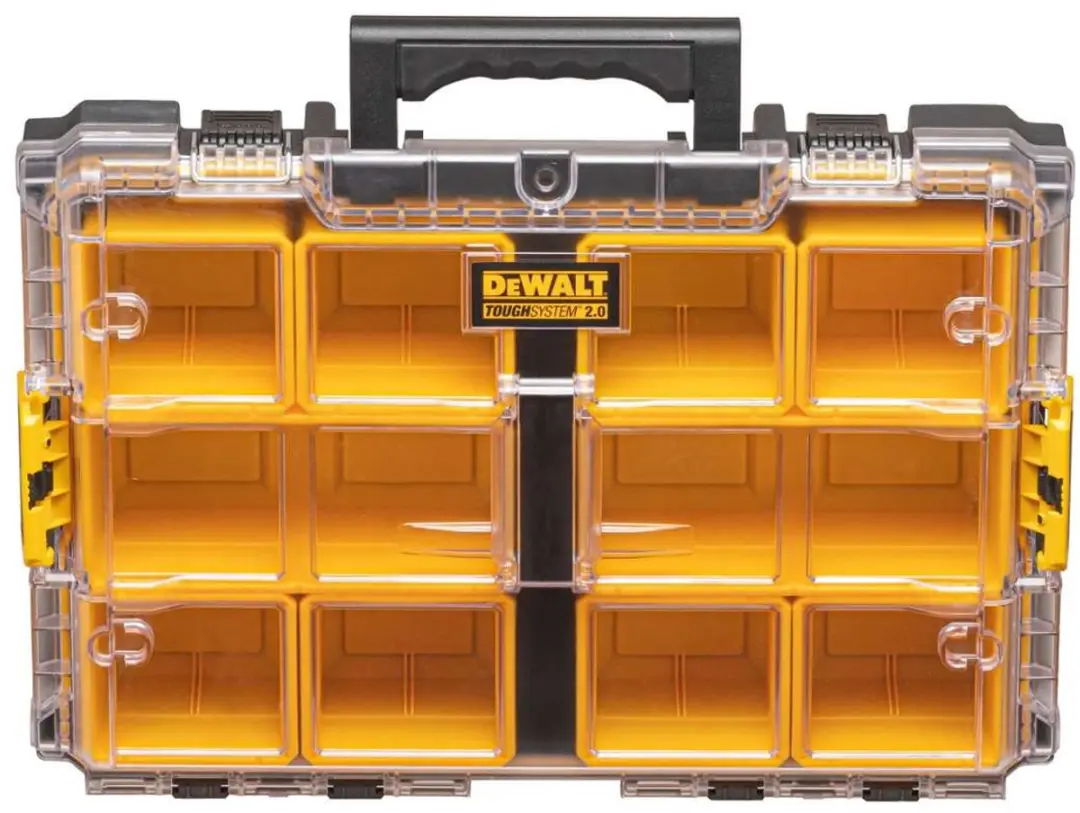 DeWalt ToughSystem 2.0 DS100 Organizer - 9L Geel