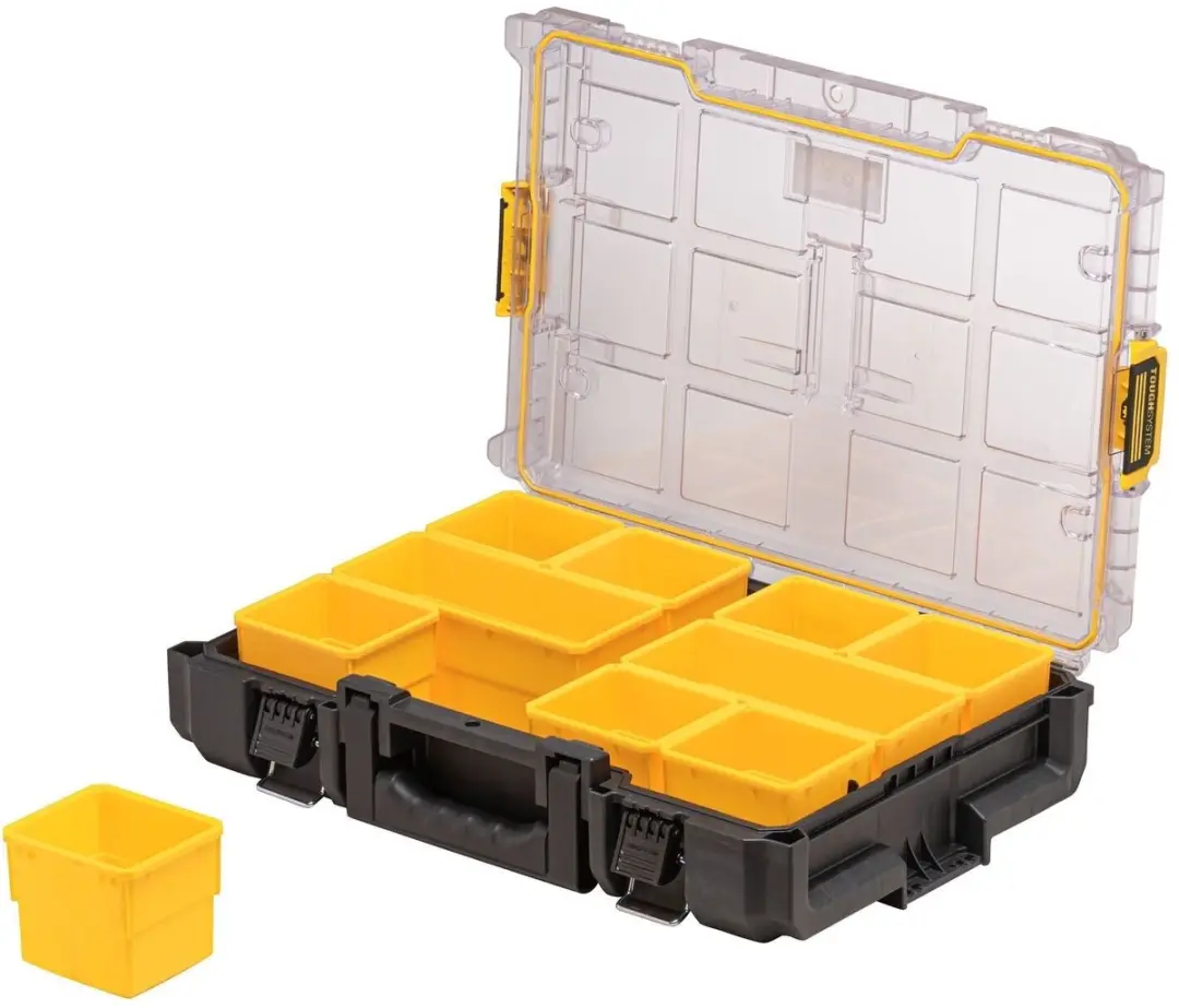 DeWalt ToughSystem 2.0 DS100 Organizer - 9L Geel