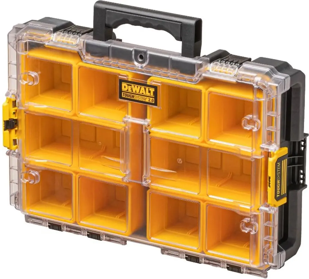 DeWalt ToughSystem 2.0 DS100 Organizer - 9L Geel