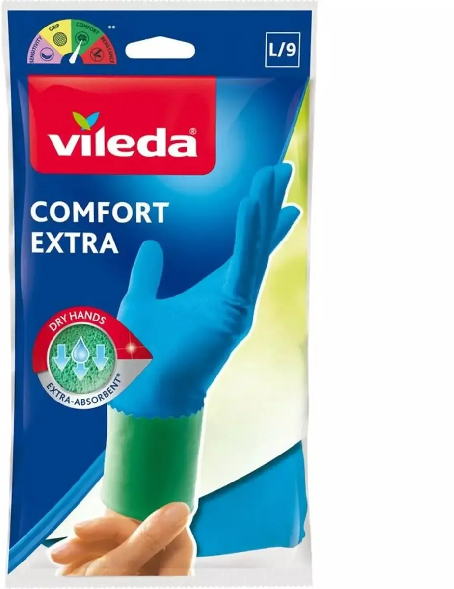 Vileda Comfort & Care Handschoen L