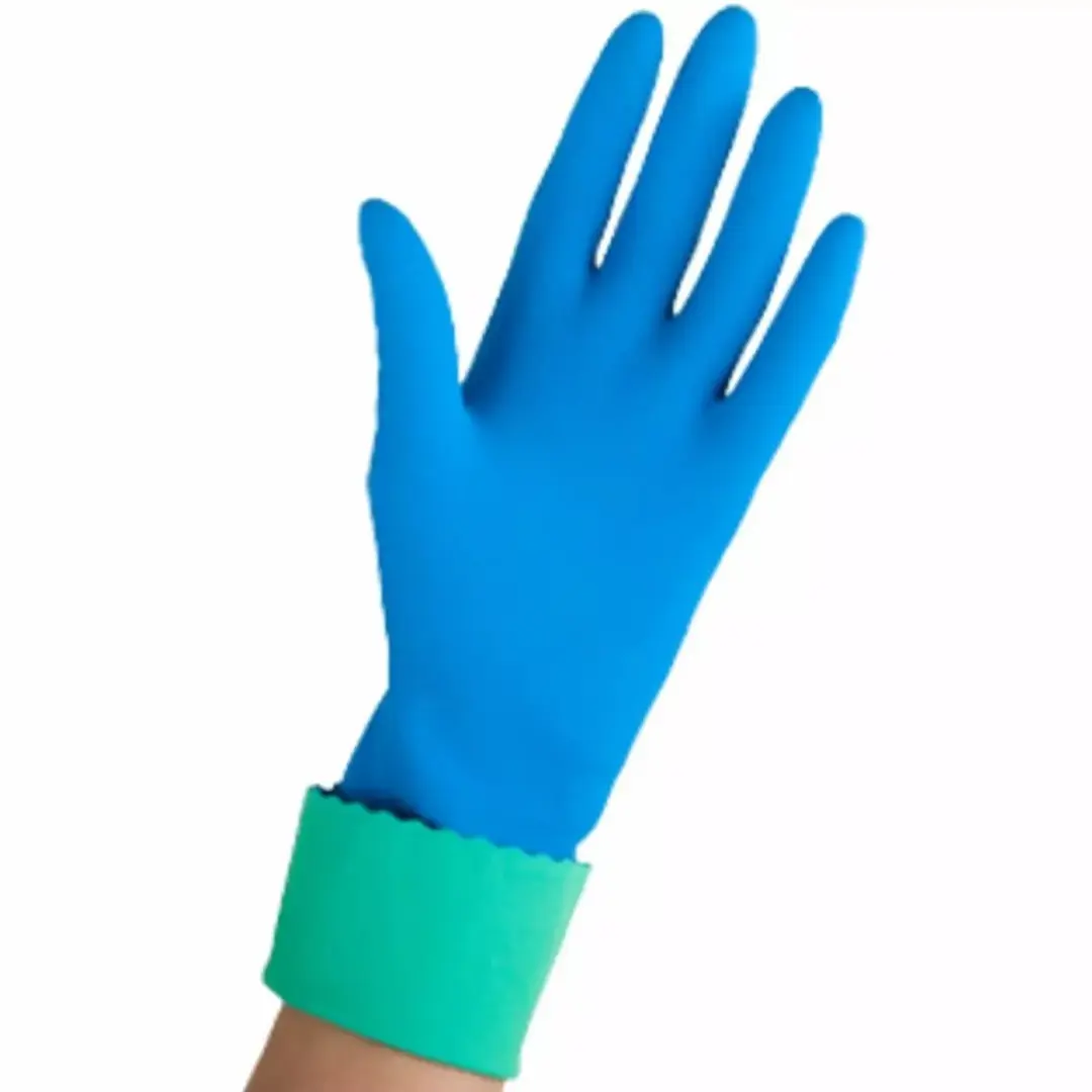 Vileda Comfort & Care Handschoen L - Blauw