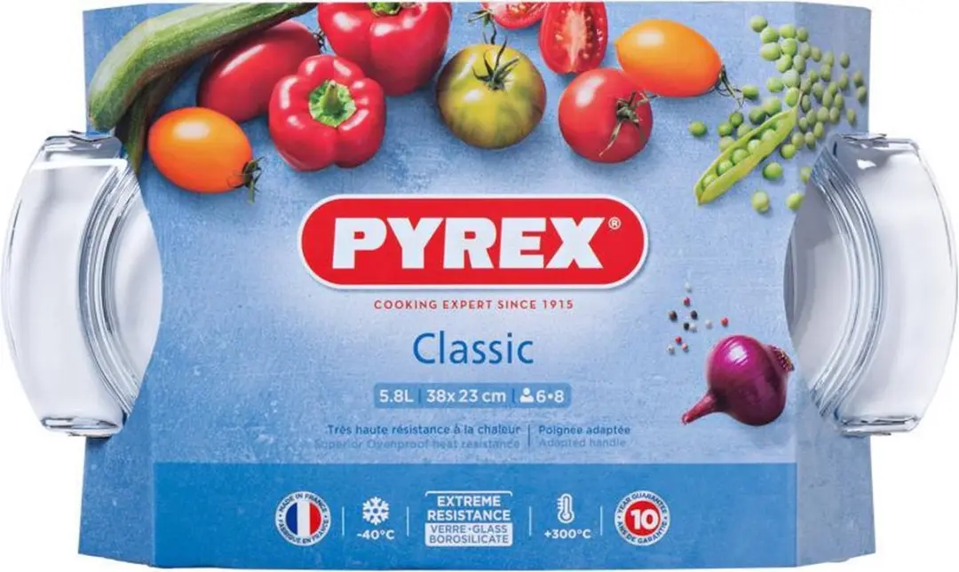 PYREX Classic Ovenschaal 5,8L - Transparant