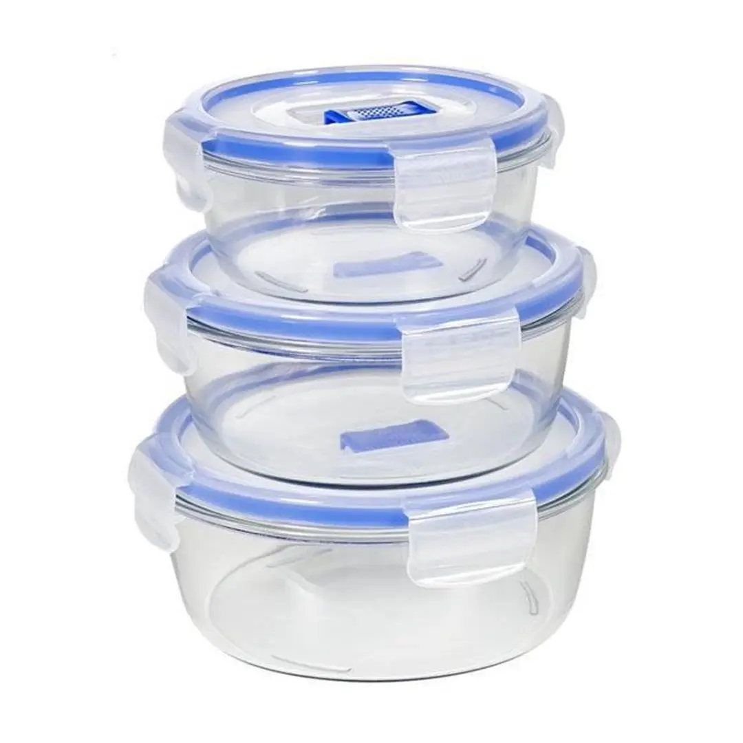 Luminarc Pure Box Active Verhoudbak Set 3 - 0.92L - Glas