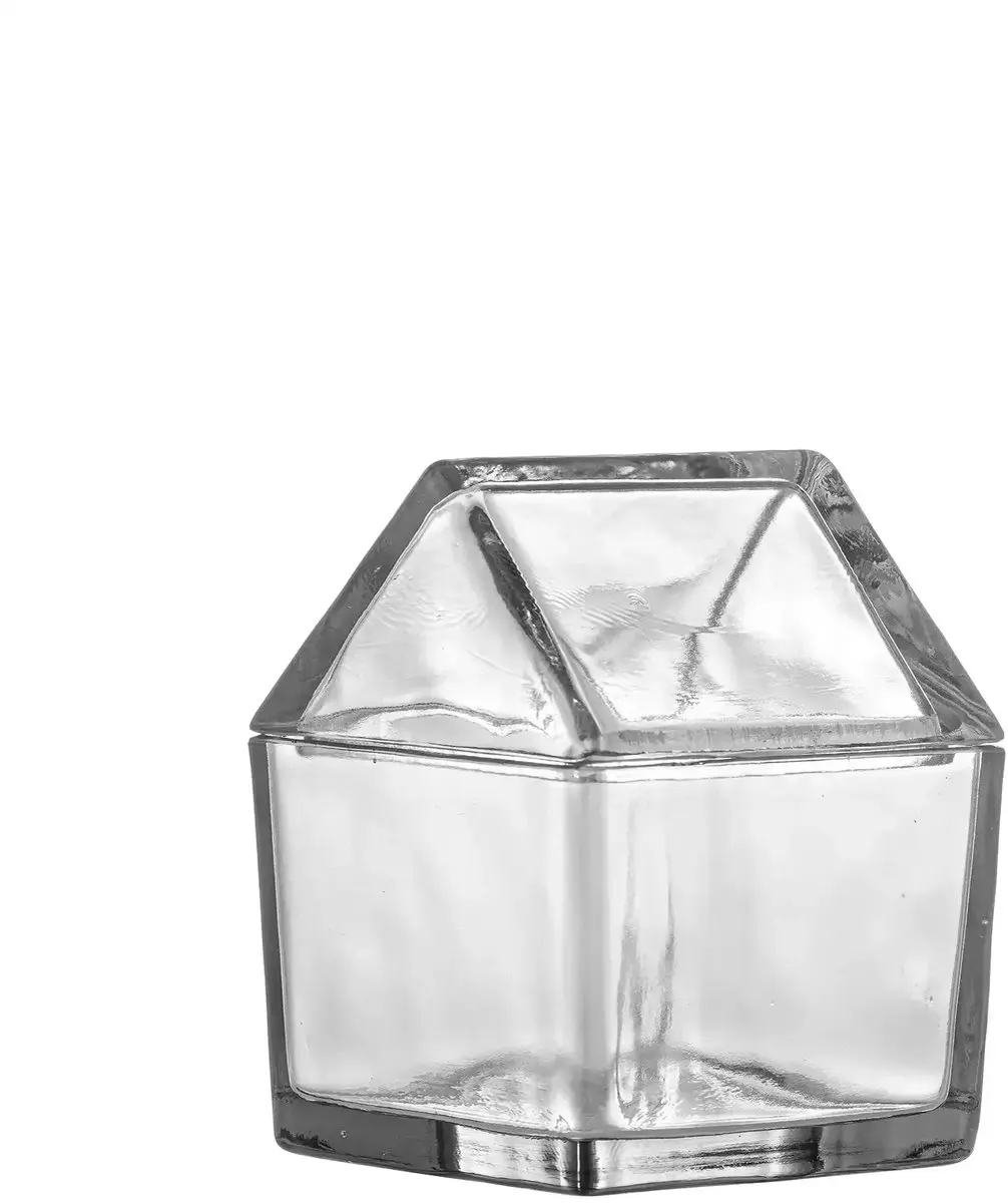Bloomingville Elius Pot Gerecycled Glas Transparant