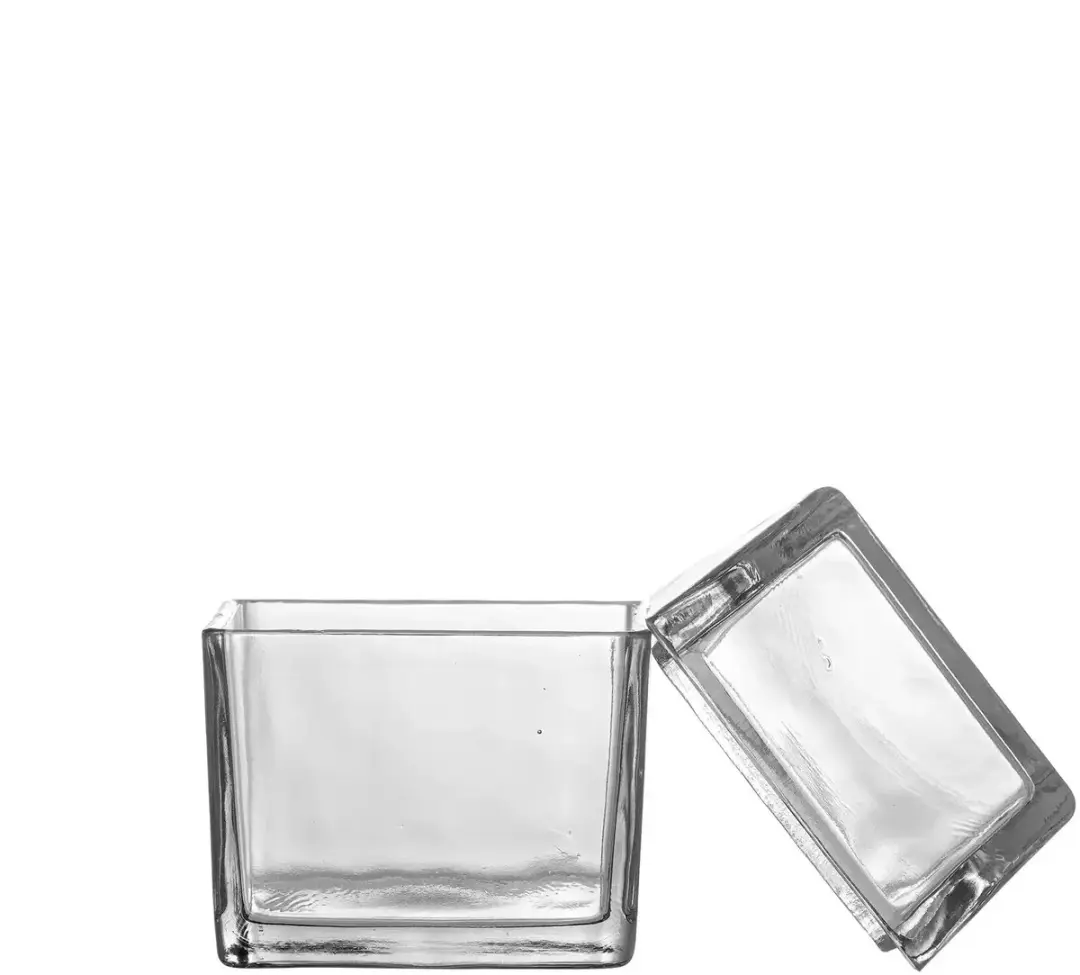 Bloomingville Elius Pot Gerecycled Glas Transparant - 1 Stuk