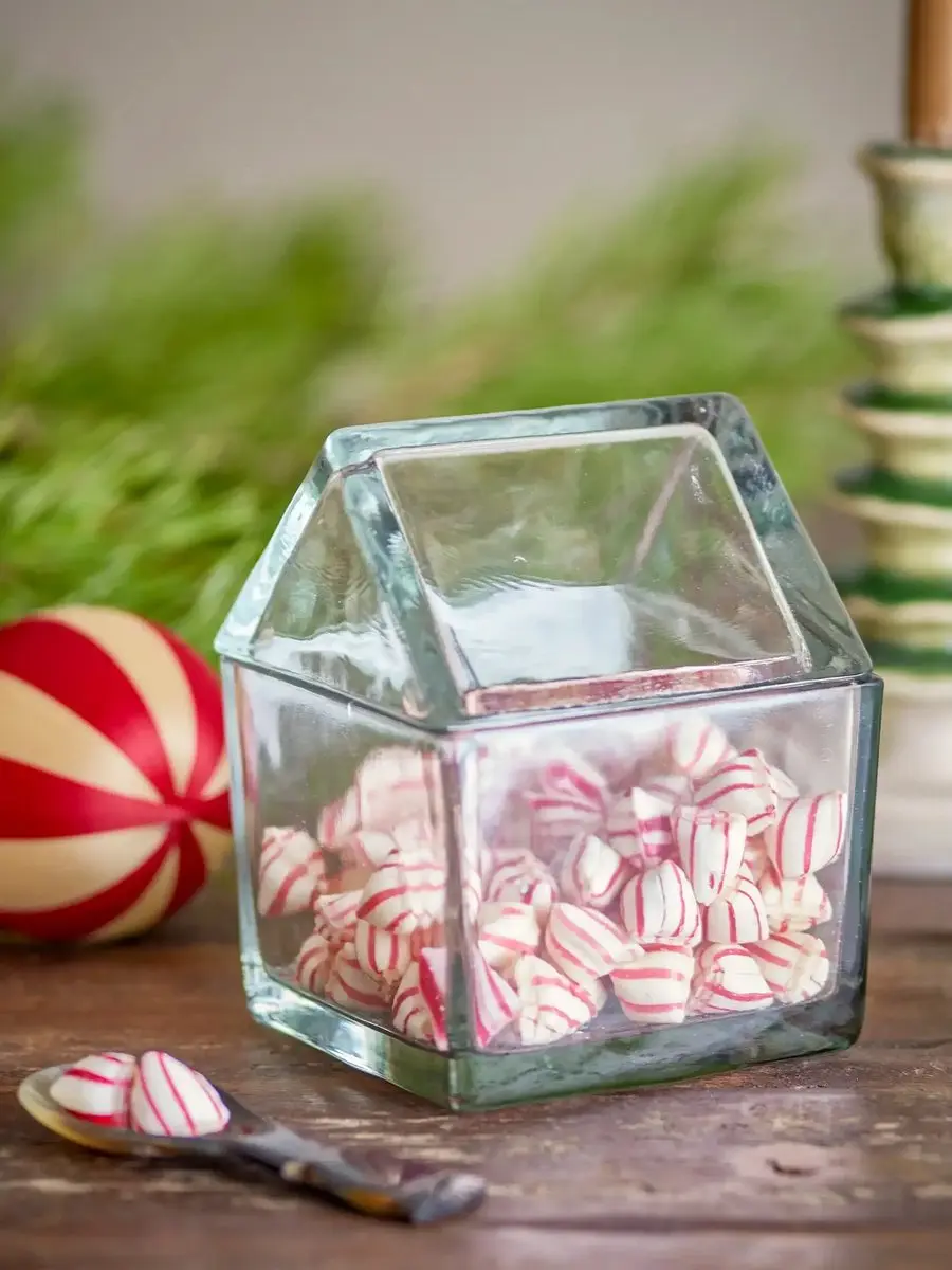 Bloomingville Elius Pot Gerecycled Glas Transparant - 1 Stuk