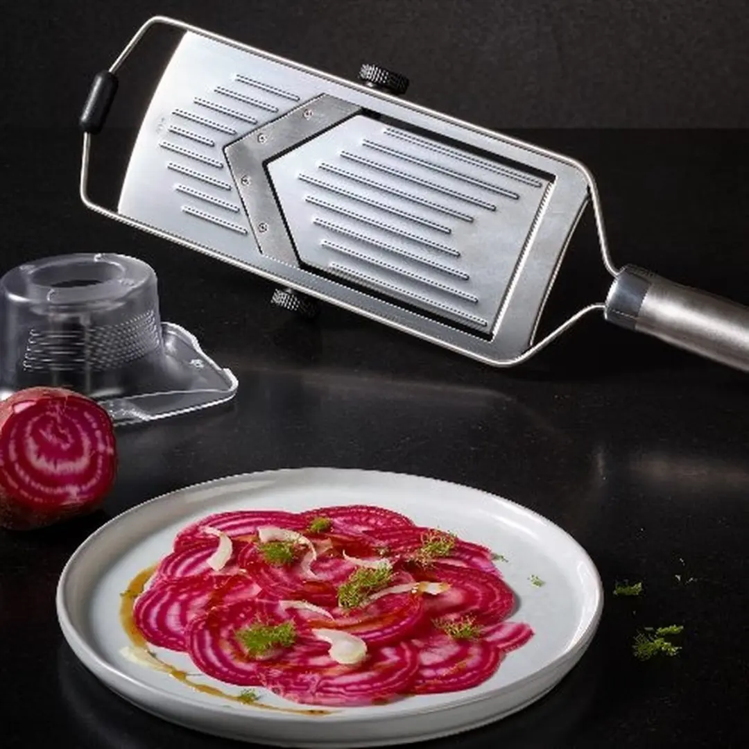 Rösle V-Slicer Mandoline - RVS - Zilver