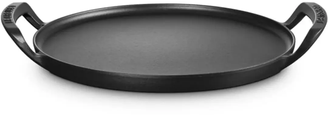 Le Creuset Outdoor Ronde Pizzaplaat 35cm - Zwart