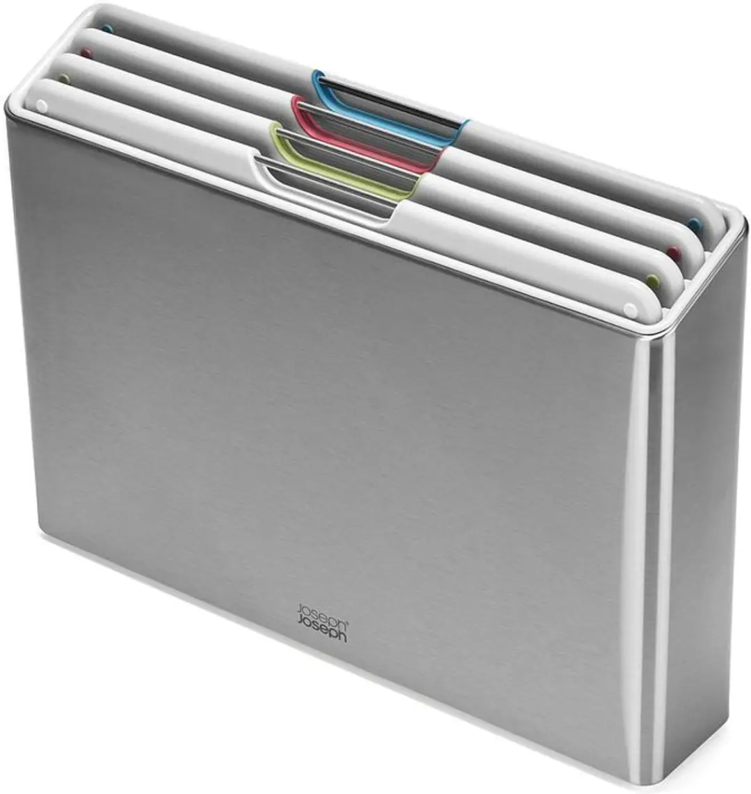 Joseph Joseph Folio Steel Snijplanken Set 4 Stuks