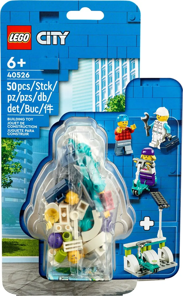 LEGO City 40526 Elektrische Scooters & Laadstation