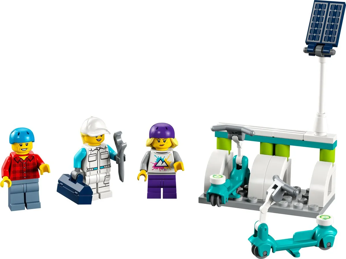 LEGO City 40526 Elektrische Scooters & Laadstation - 50 Stukken