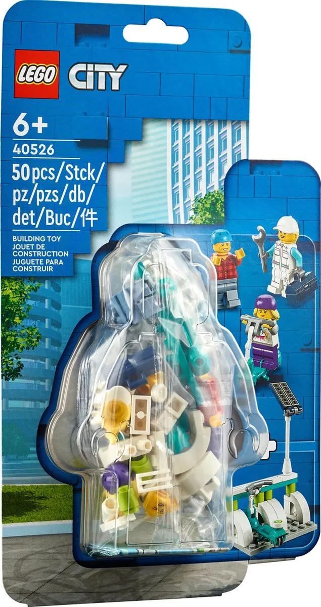 LEGO City 40526 Elektrische Scooters & Laadstation - 50 Stukken - afbeelding 6 van 6