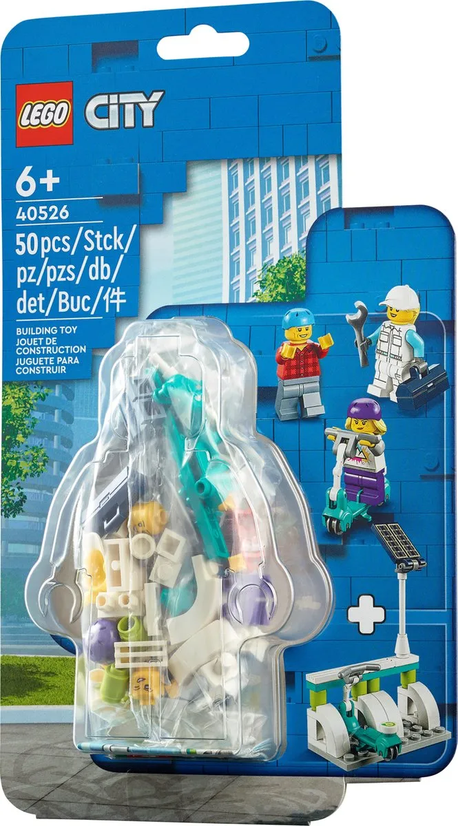 LEGO City 40526 Elektrische Scooters & Laadstation - 50 Stukken