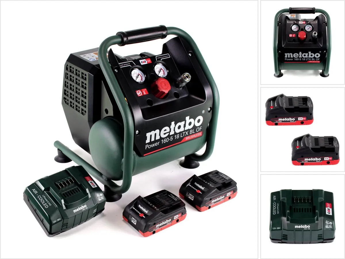 Metabo Power 160-5 18 LTX BL OF Accucompressor 18V