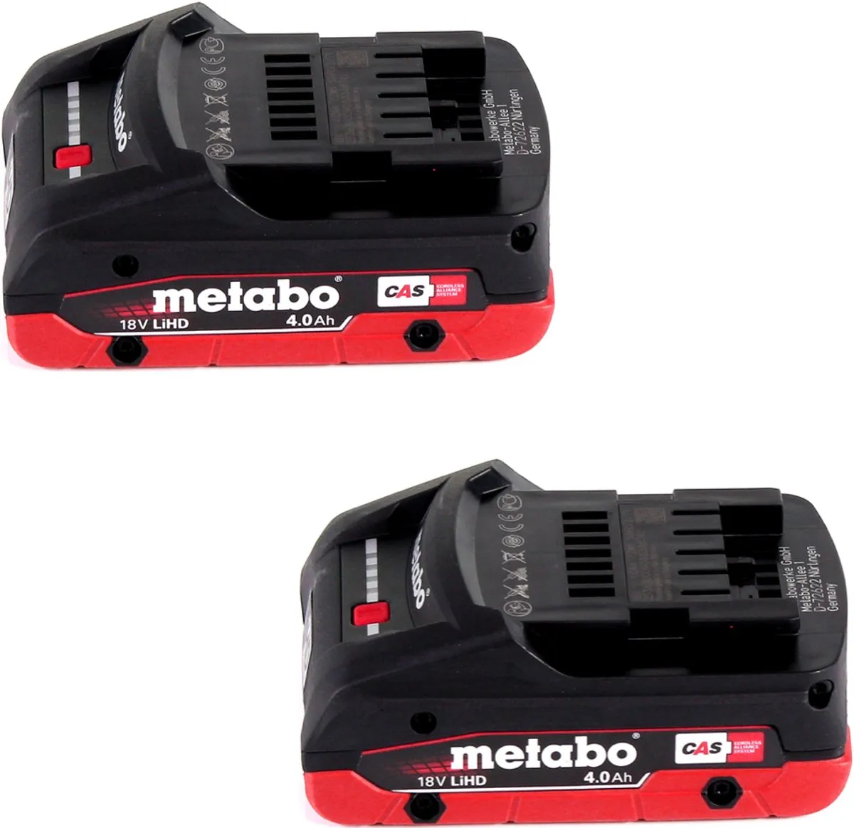 Metabo Power 160-5 18 LTX BL OF Accucompressor 18V - 8,0 bar - 2x 4,0Ah