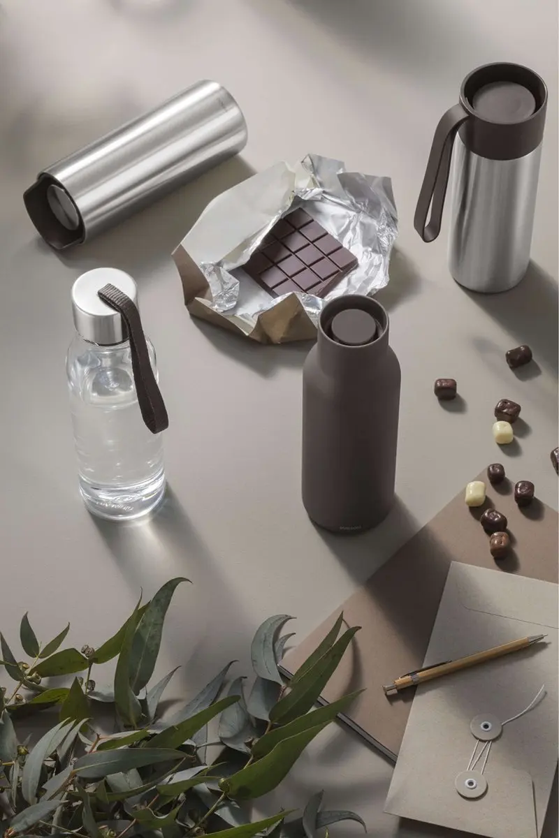 Eva Solo Urban Thermos Drinkbeker 500ml - Roestvast Staal - Bruin