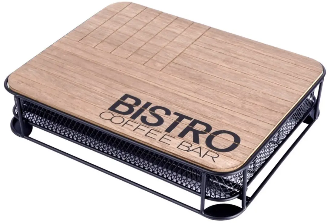 Excellent Houseware Koffiecuphouder Bistro 30x24x6cm - Bruin