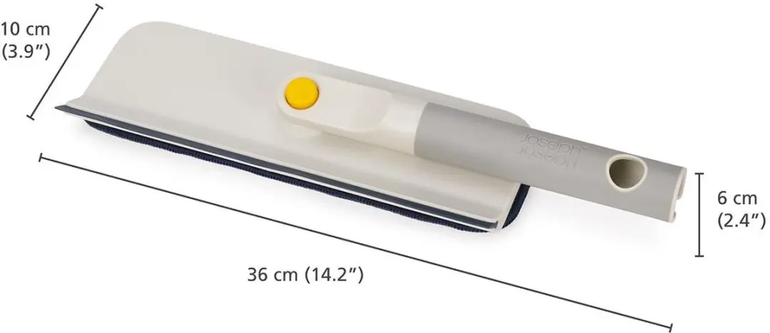 Joseph Joseph CleanTech 2-in-1 Raamwisser 6500014 - Grijs