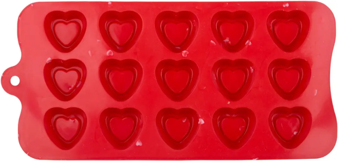Alpina Mold Valentine Hartjesvormige Chocoladevorm - Roze