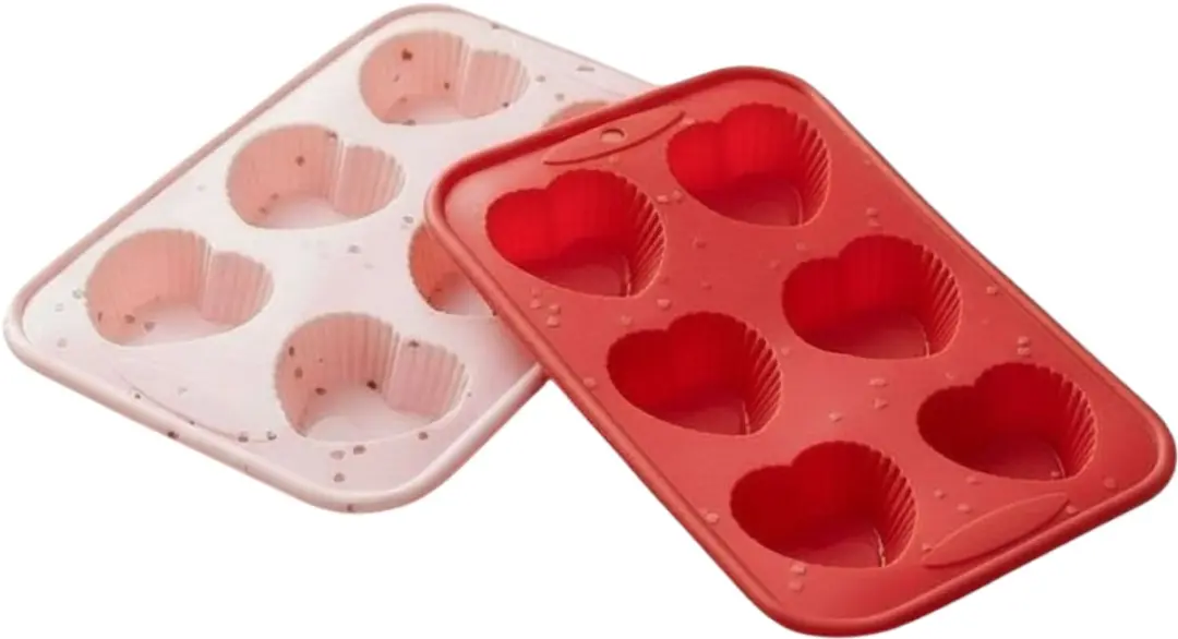 Alpina Mold Valentine Hartjesvormige Chocoladevorm - Roze