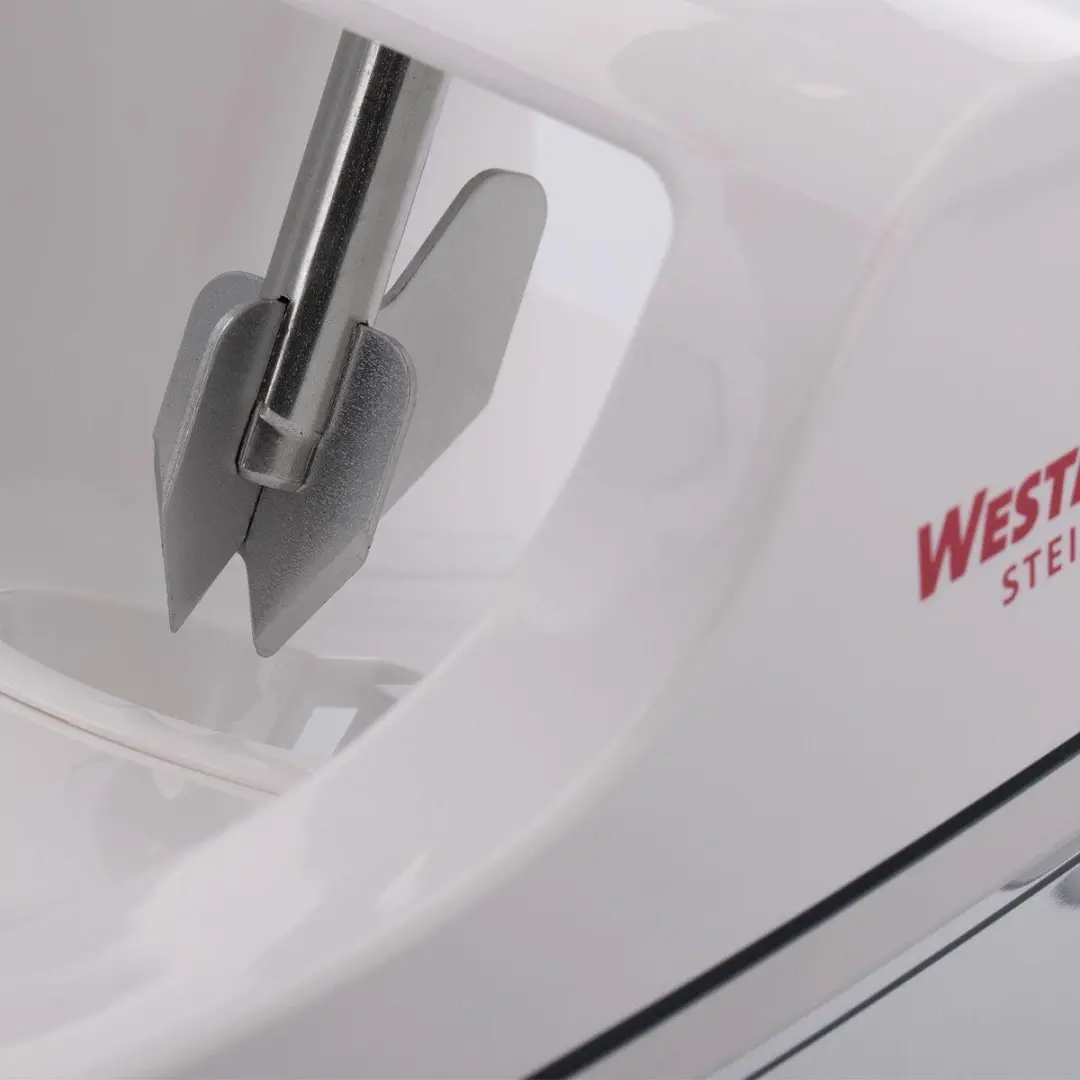 Westmark Pruimenontpitter Steinfix 40252260 - Roestvrij staal/Wit