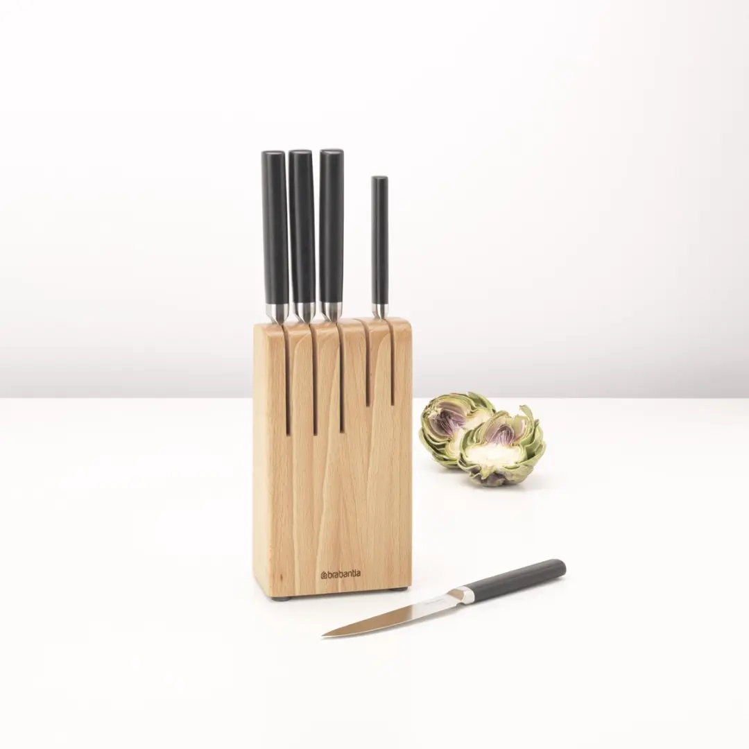Brabantia Profile Messenset 5-delig - Beukenhout - afbeelding 6 van 6