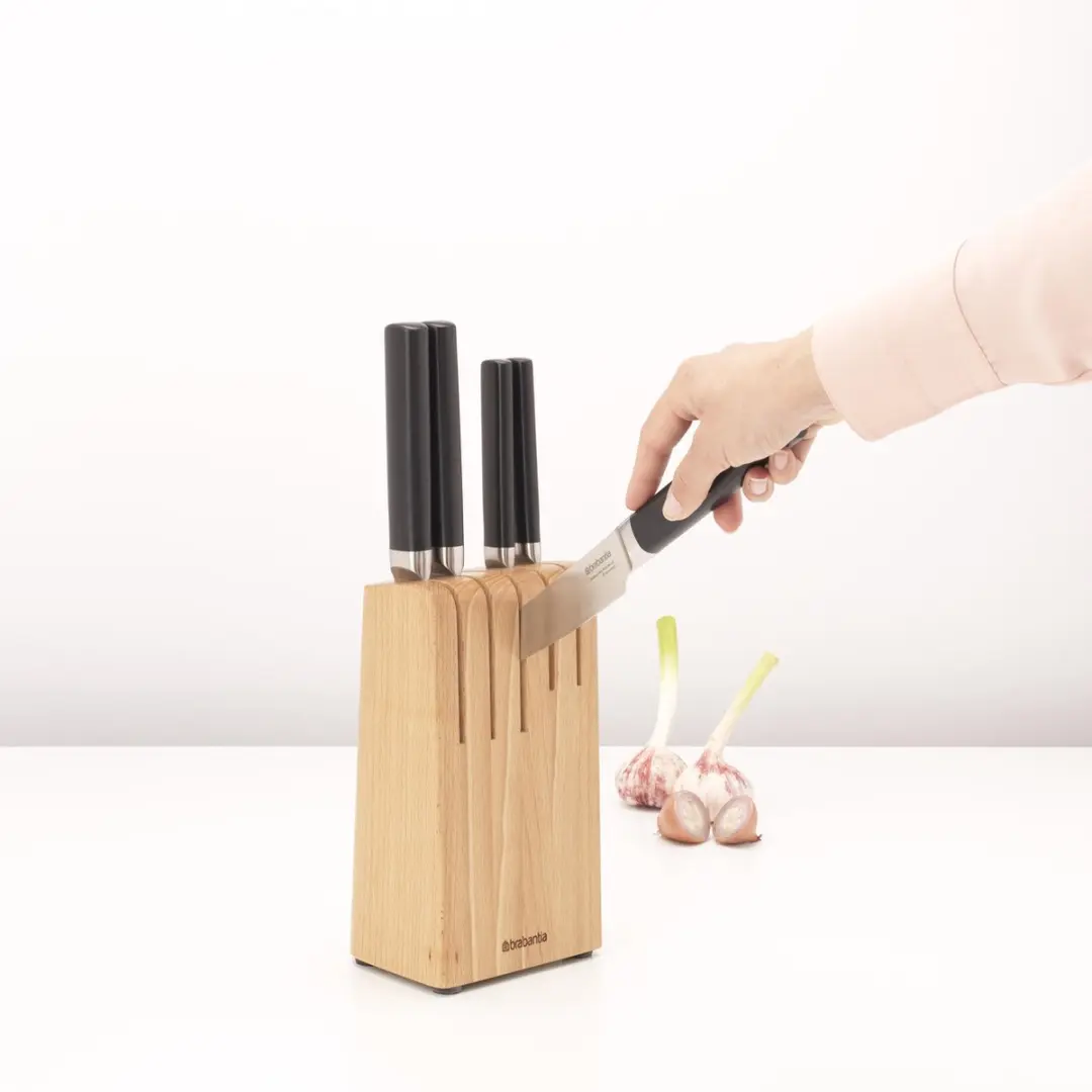 Brabantia Profile Messenset 5-delig - Beukenhout