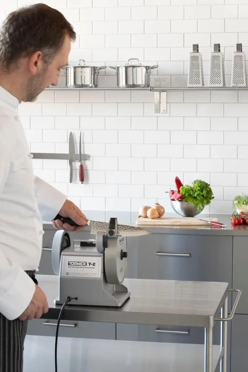 Tormek T-2 Pro Kitchen Slijpmachine - Grijs