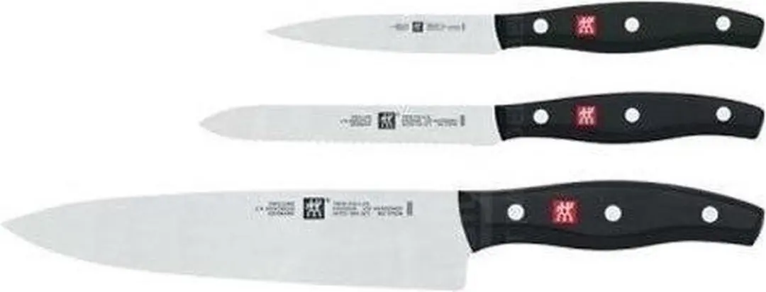 Zwilling Pollux Messenset 3-delig - 3 Messen - Zwart
