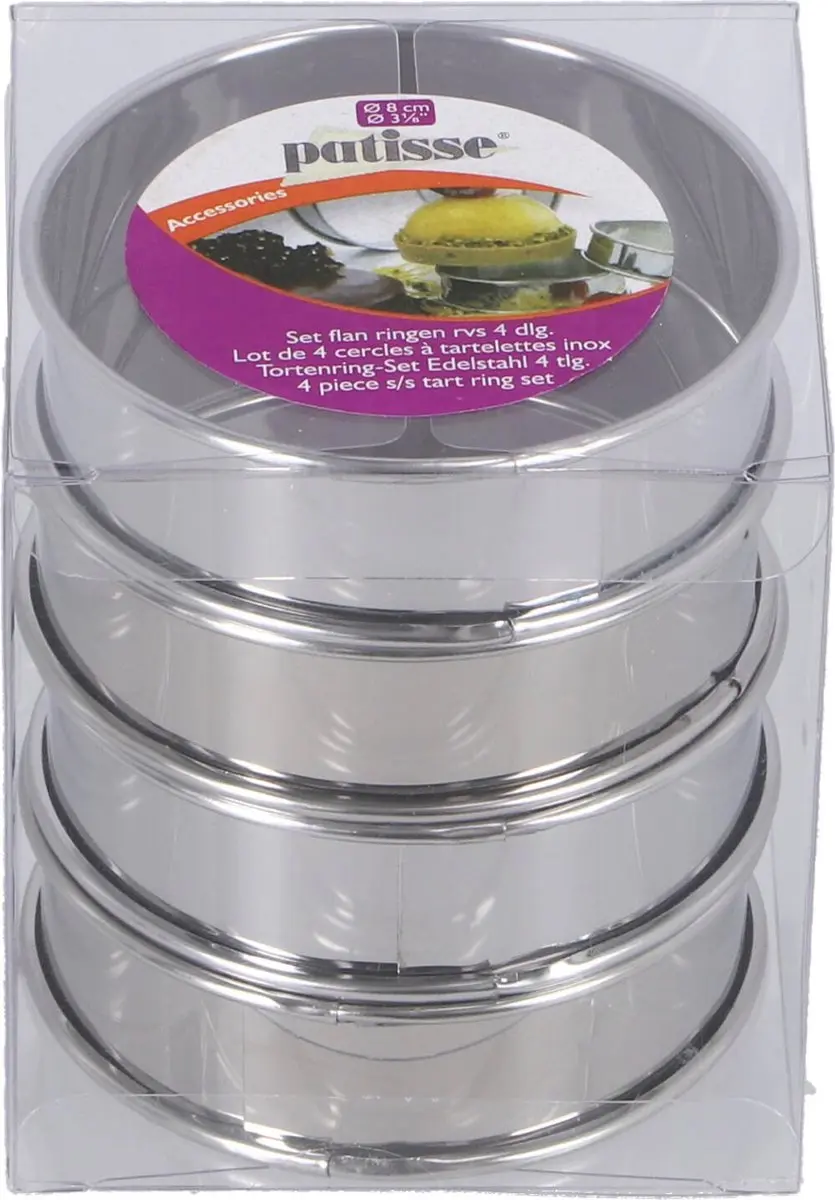 Patisse Flanringen RVS