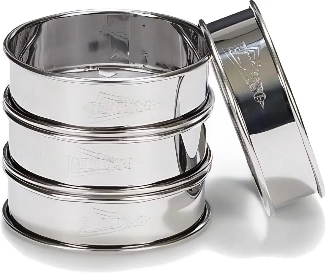 Patisse Flanringen RVS - 4 Stuks Ø8cm