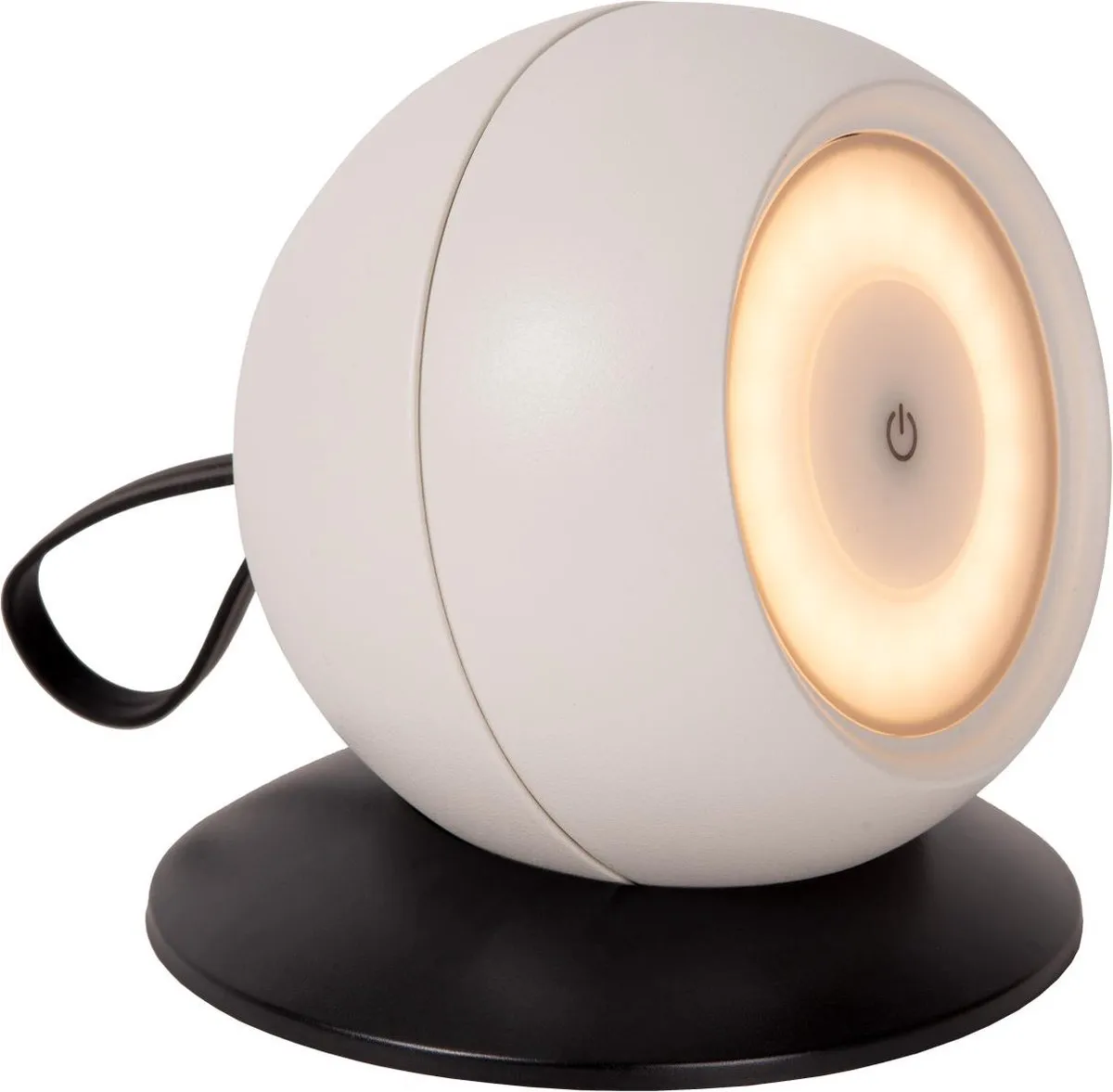 Lucide LUNEX Wandlamp Oplaadbaar 1x2W 3000K - IP54 - Wit