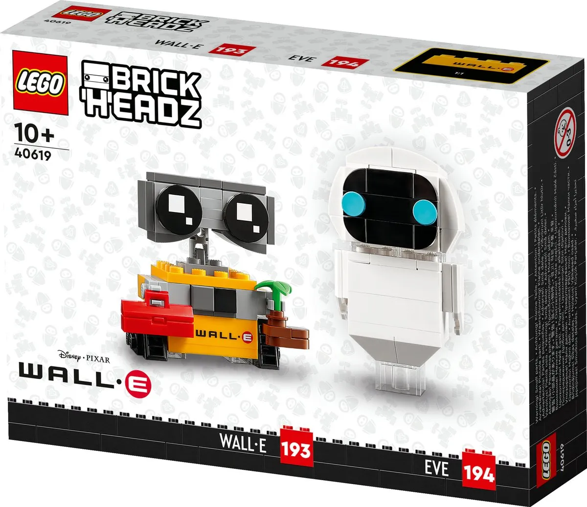 LEGO EVE en Wall•E 40619 Bouwset - 155 Stukken - Meerkleurig